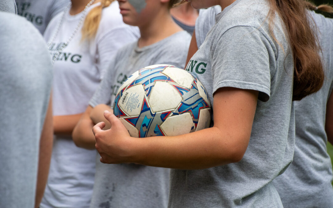 Gray Vs. Green Soccer Game!